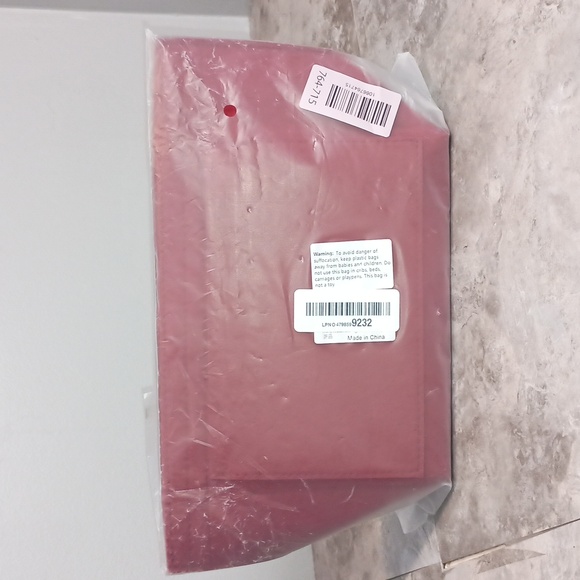 Womens Purse Organizer Insert for Longchamp Le Pliage Handbag Felt, Red - Picture 6 of 10